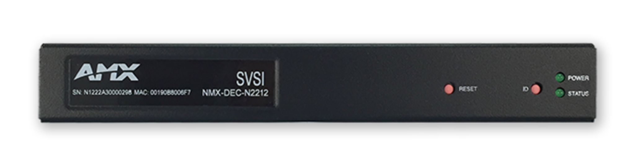 NMX-DEC-N2212 Decoder | AMX Audio Video Control Systems | English (US)