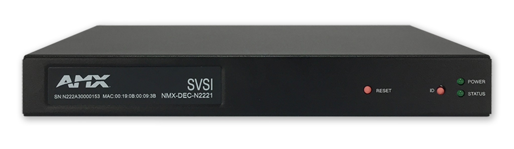 NMX-DEC-N2221 | AMX Audio Video Control Systems | English (US)