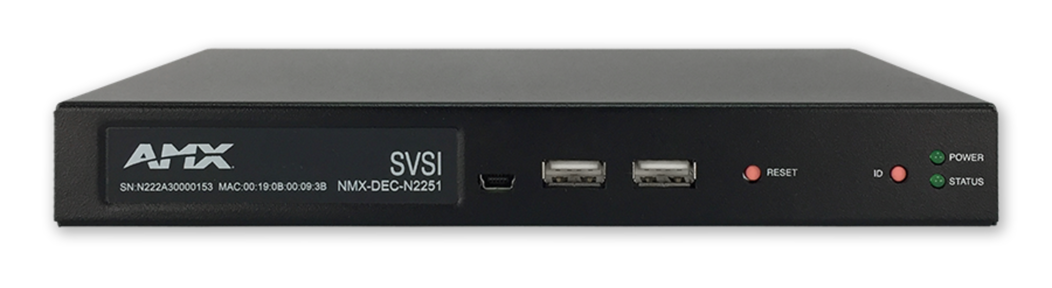 NMX-DEC-N2251 Decoder | AMX Audio Video Control Systems | English (US)