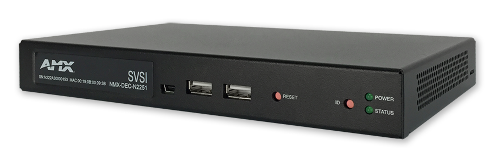 NMX-DEC-N2251 Decoder | AMX Audio Video Control Systems | English