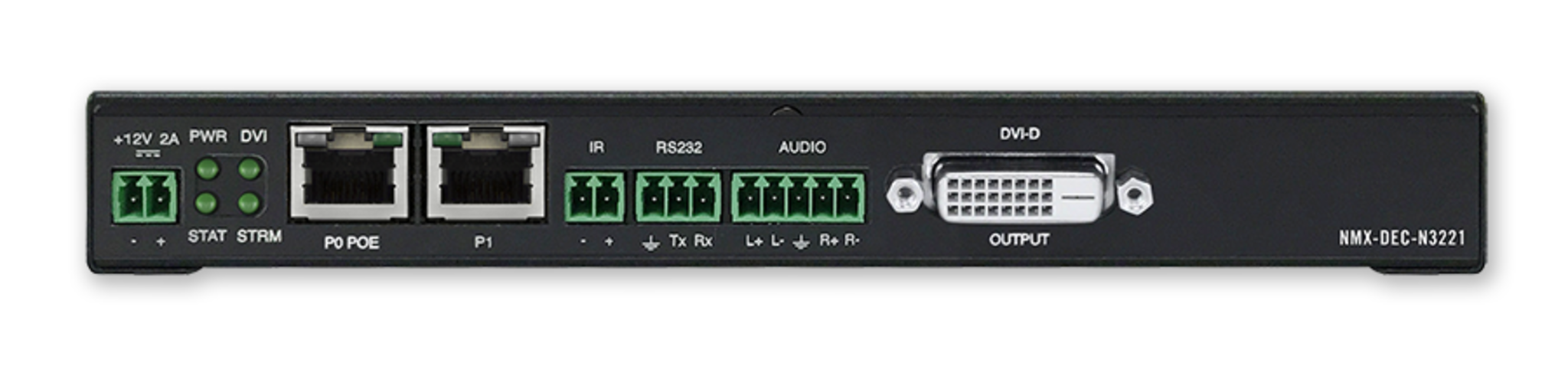 NMX-DEC-N3221 Decoder | AMX Audio Video Control Systems | English (US)