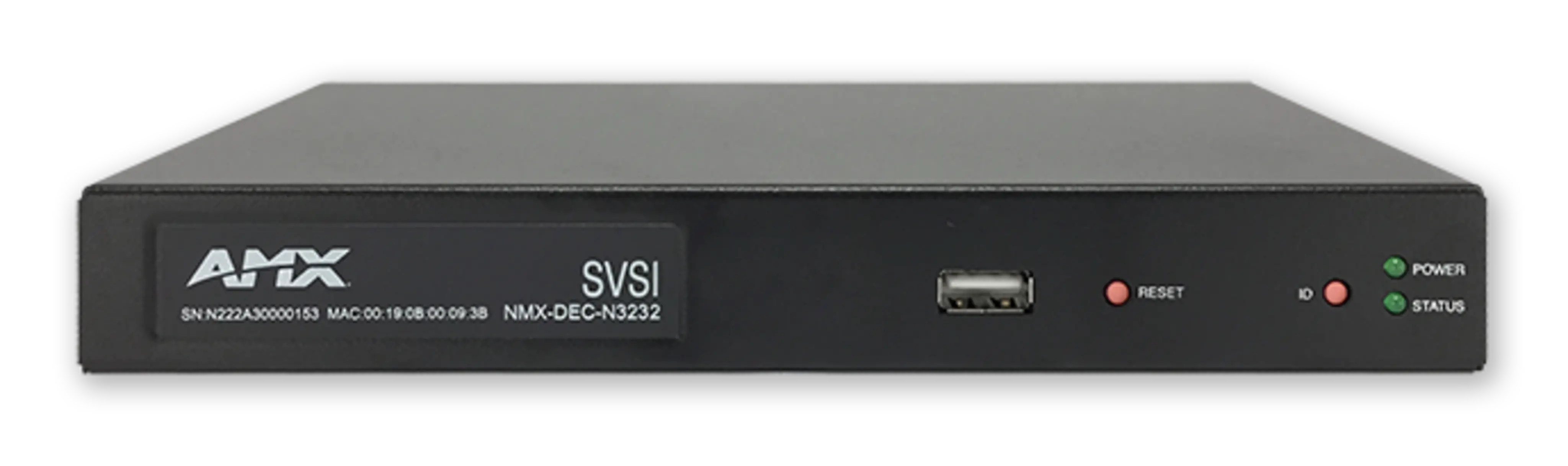 NMX-DEC-N3232 Decoder | AMX Audio Video Control Systems | English (US)