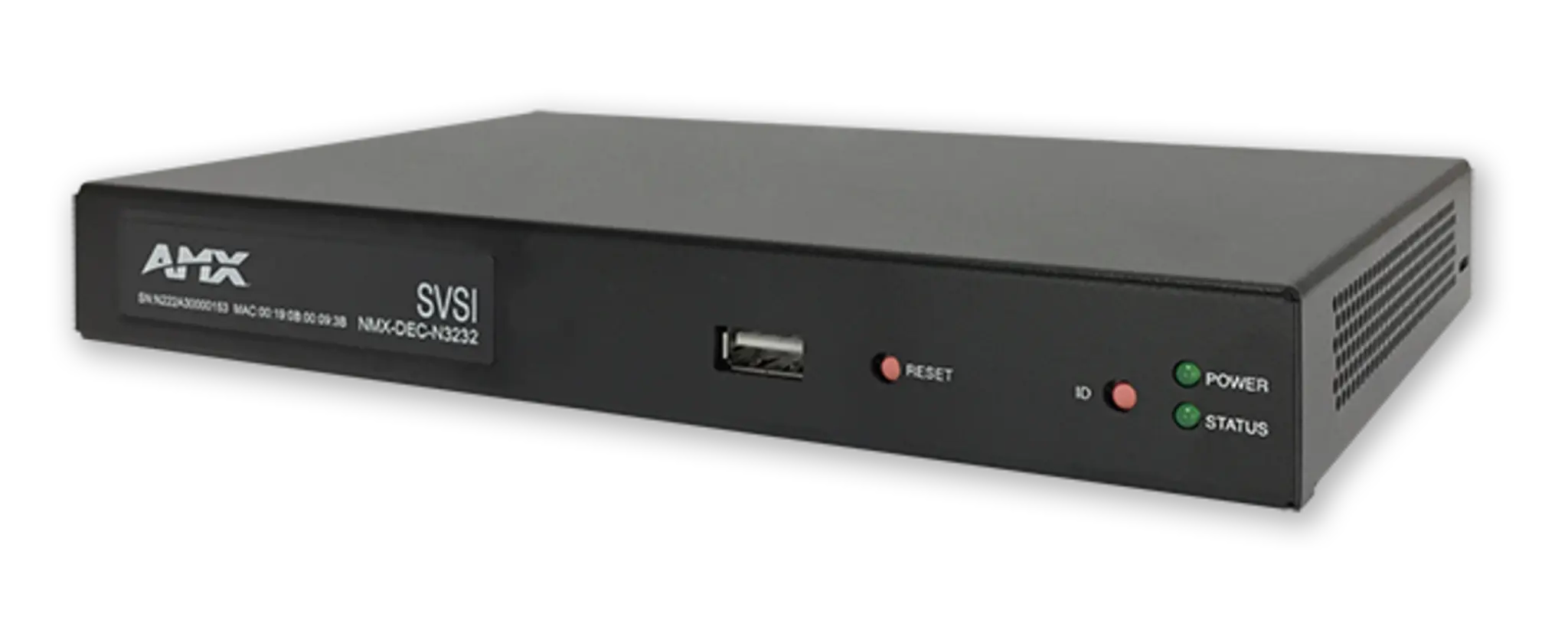 NMX-DEC-N3232 Decoder | AMX Audio Video Control Systems | English (US)
