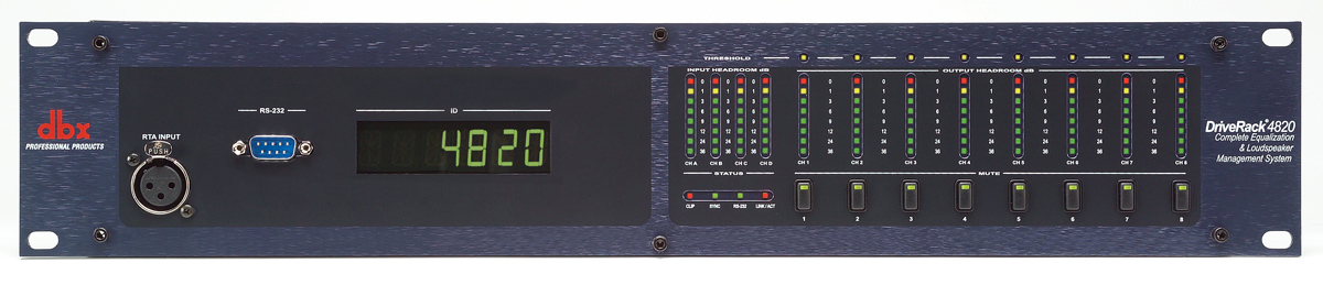 Processador para sistema de áudio 110v, EQs, Crossover, Delay e outros, DBX