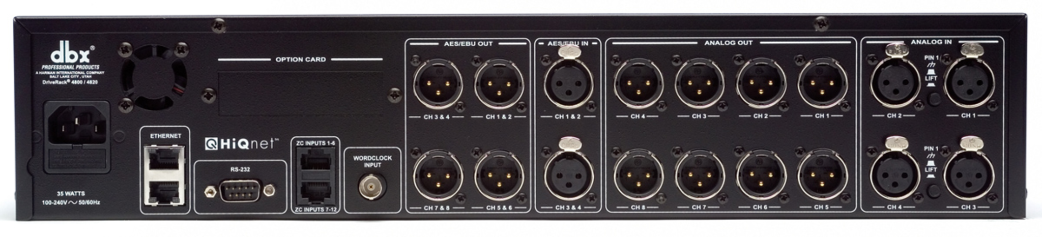 DriveRack 4820 | dbx Professional Audio | English (US)