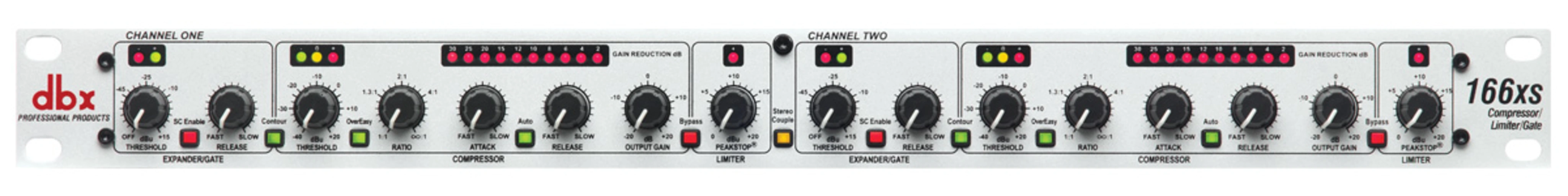 dbx 2chコンプレッサー/リミッター/ゲート166XS wgteh8f 166xs | dbx Professional Audio | English (US)