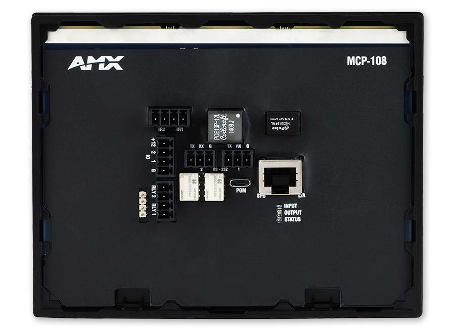 AMX 8-Button Control Pad Black 
