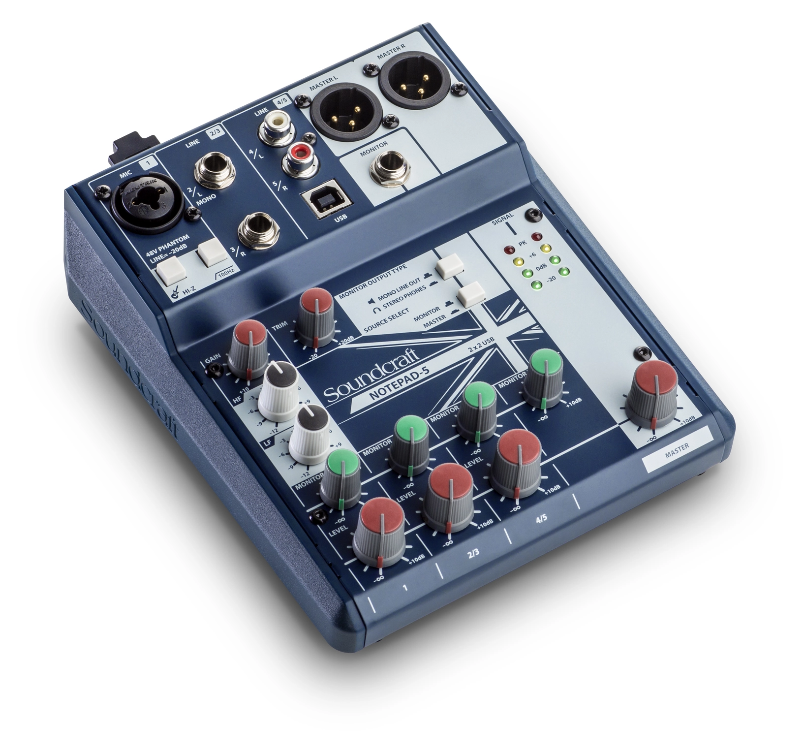 Notepad-5 | Soundcraft - Professional Audio Mixers | English (US)