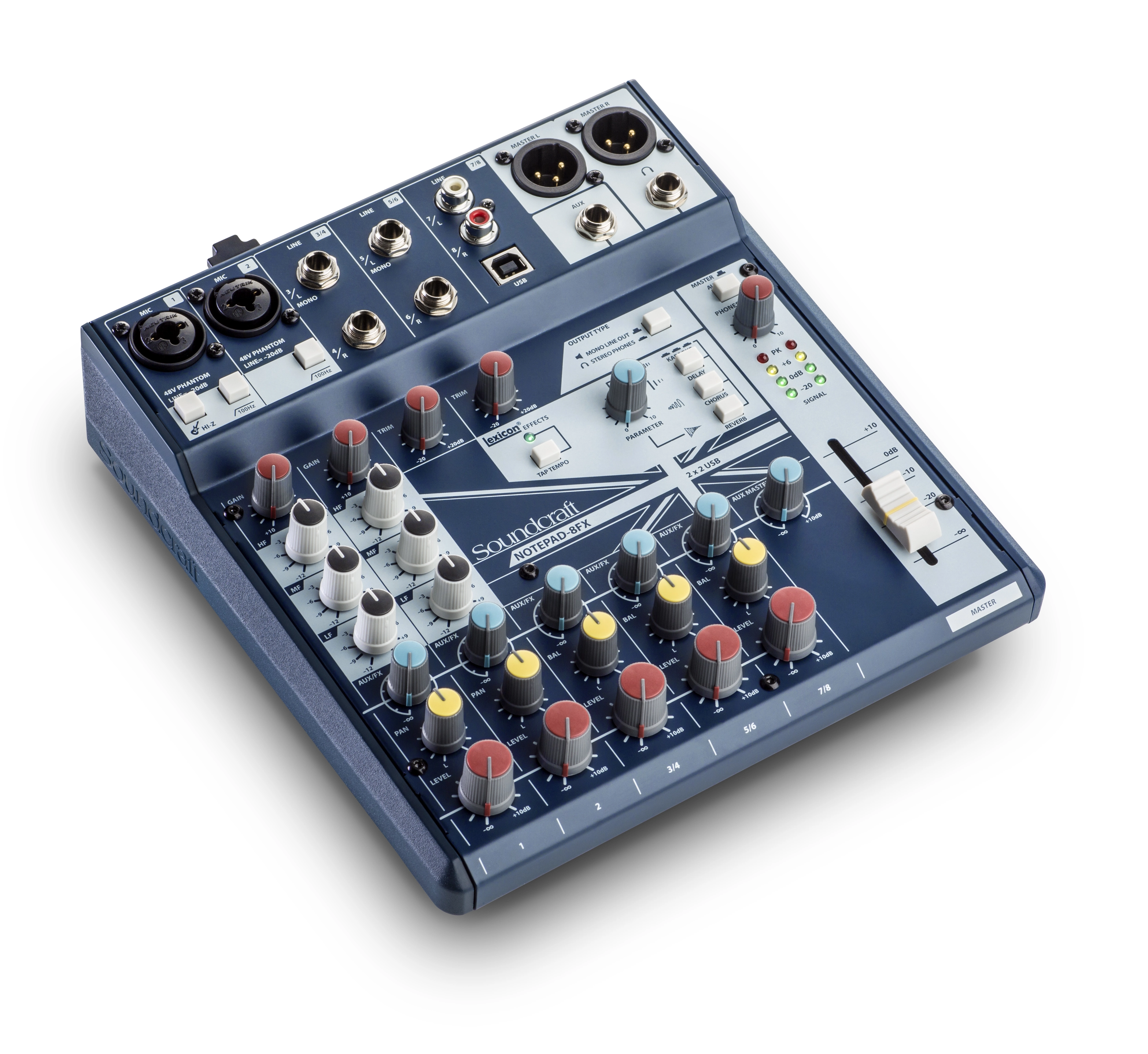 Notepad-8FX | Soundcraft - Professional Audio Mixers | English
