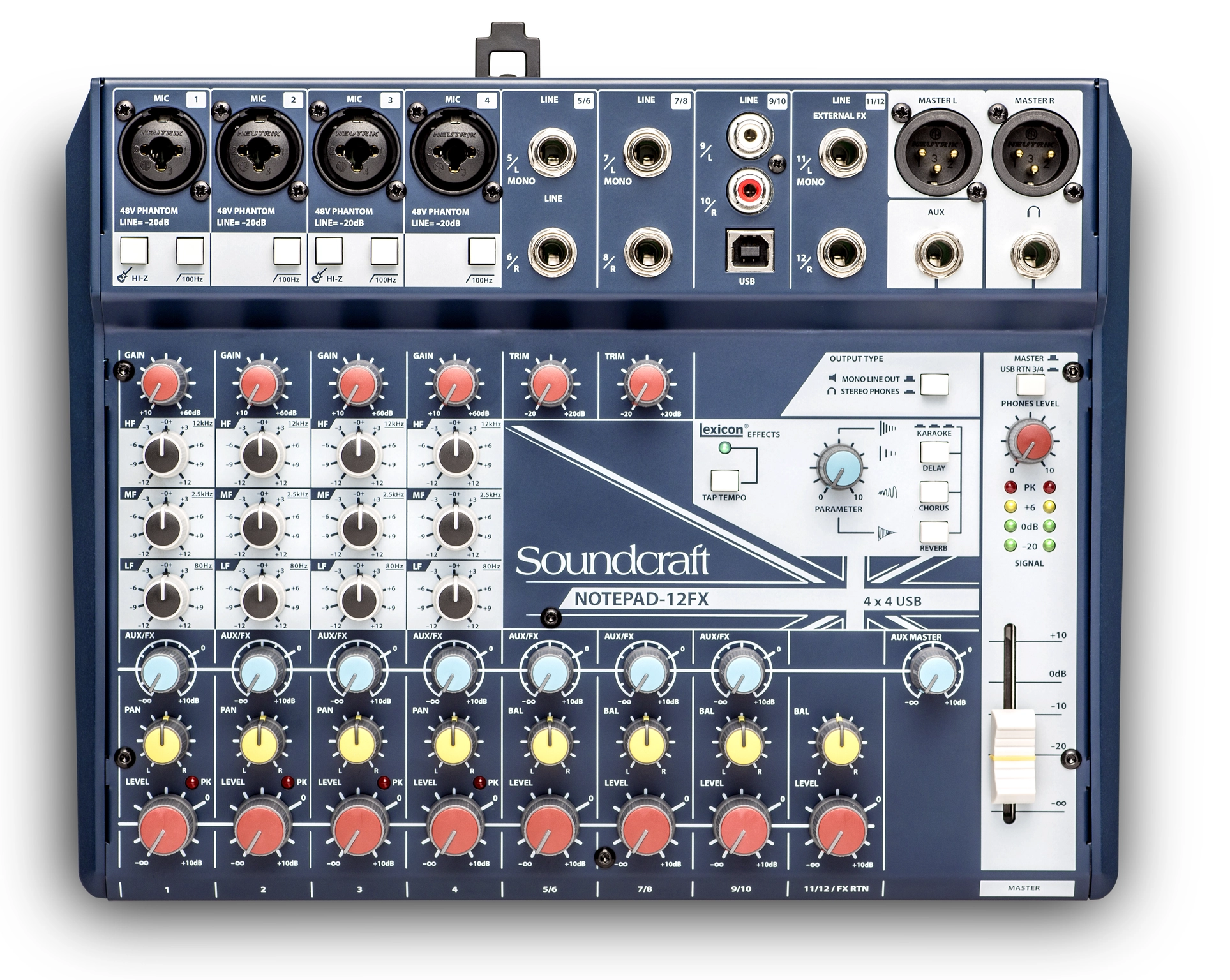 Notepad-12FX | Soundcraft - Professional Audio Mixers