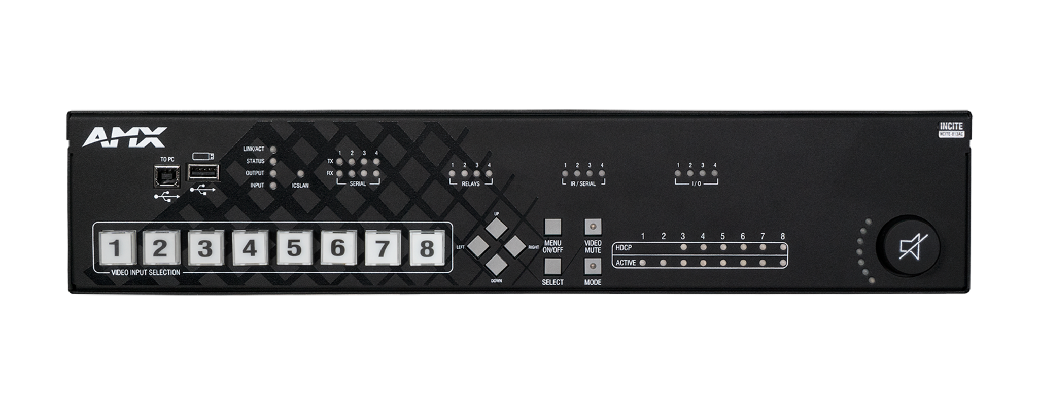 NCITE-813AC | AMX Audio Video Control Systems | English