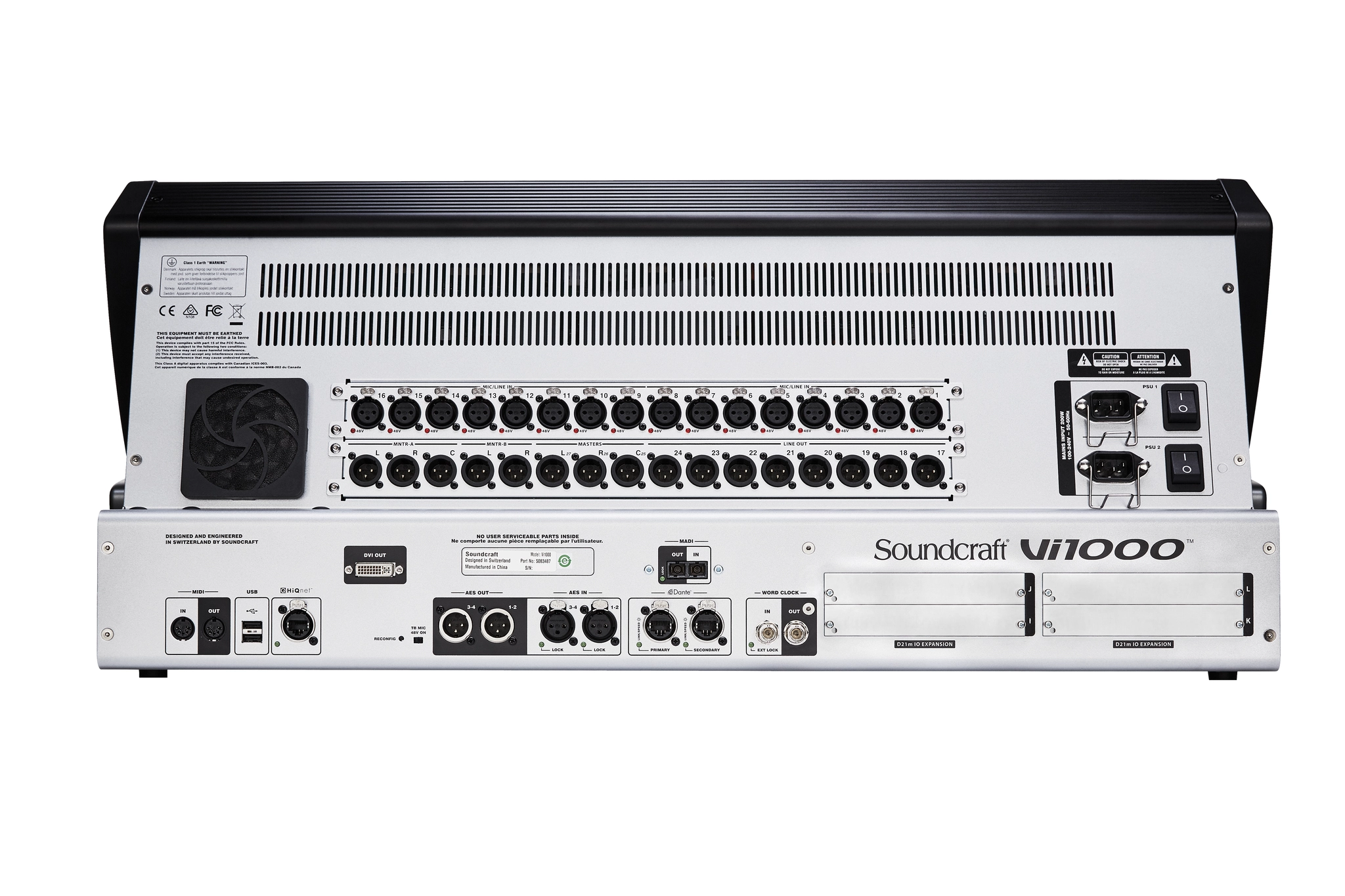 Vi1000 | Soundcraft - Professional Audio Mixers | English (US)