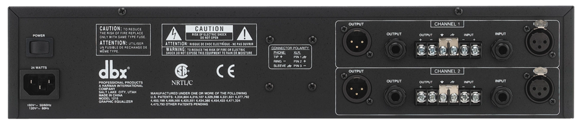 1215 | dbx Professional Audio | English
