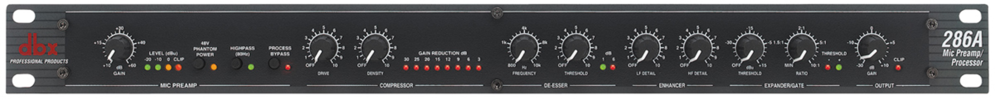 286A | dbx Professional Audio | English 286A | dbx Professional Audio | English