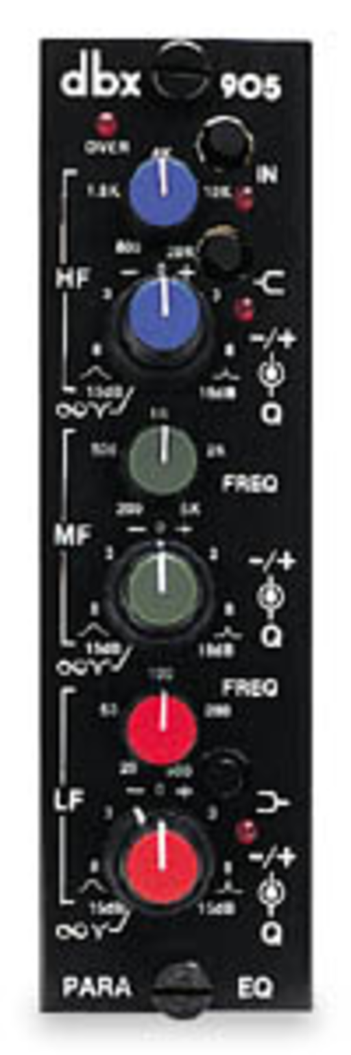 905 | dbx Professional Audio | English (US)