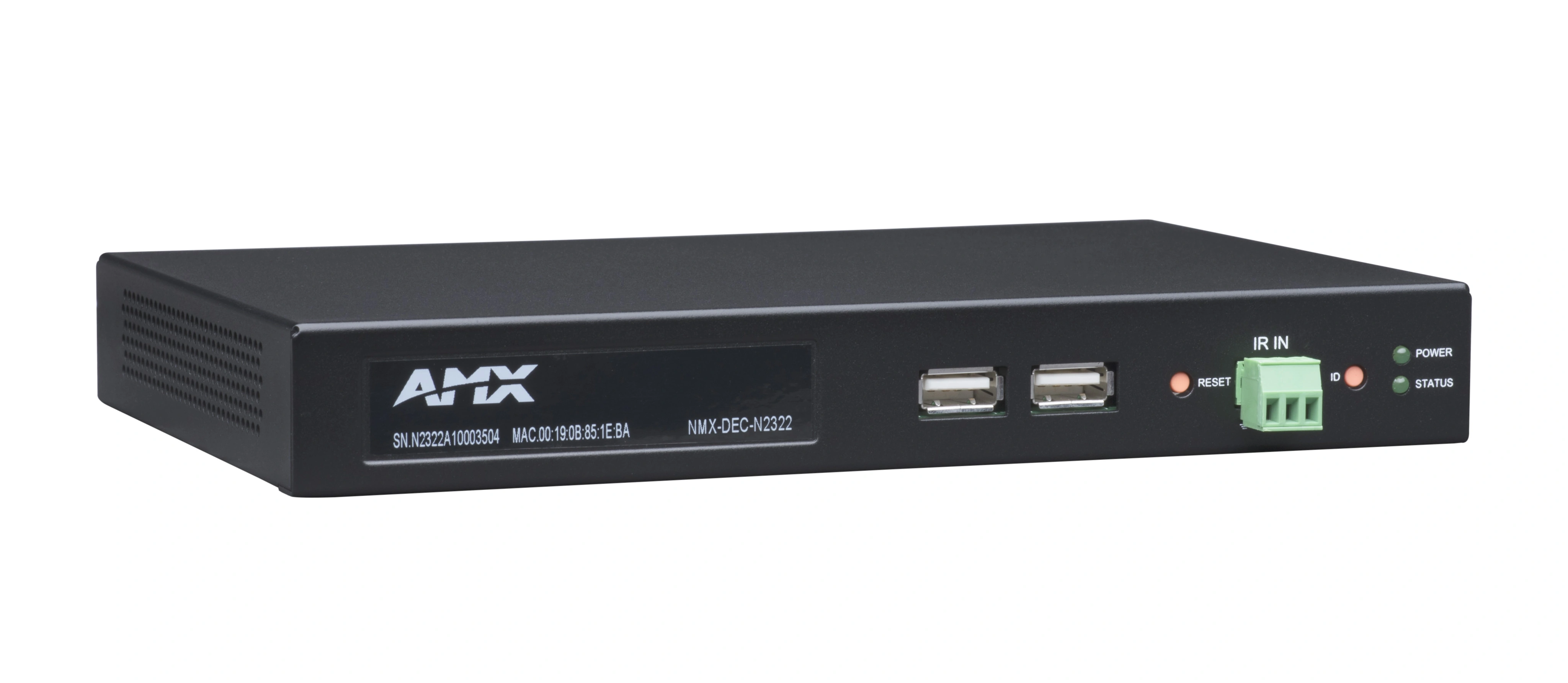 NMX-DEC-N2322 Decoder | AMX Audio Video Control Systems | English (US)