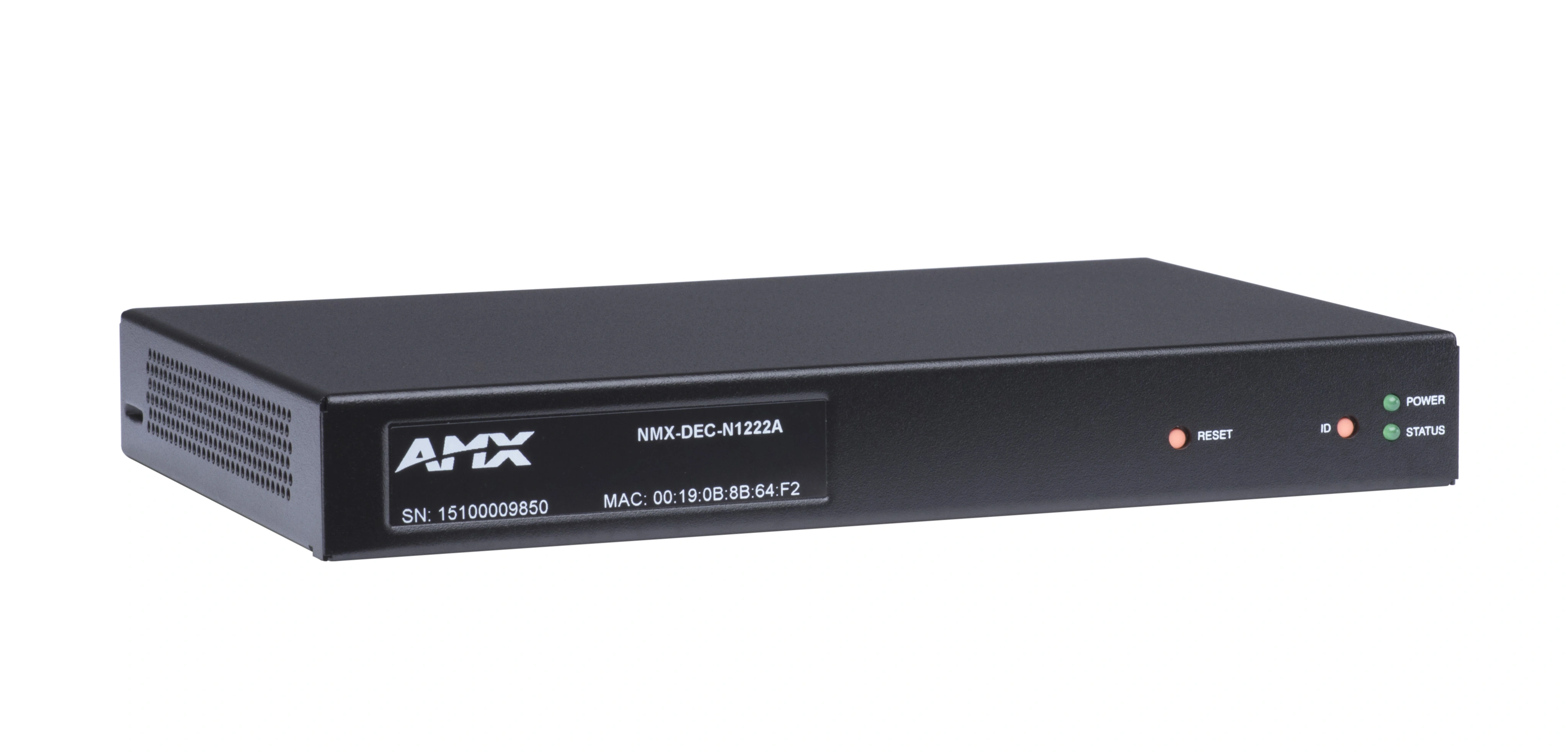 NMX-DEC-N1222A Decoder | AMX Audio Video Control Systems | English