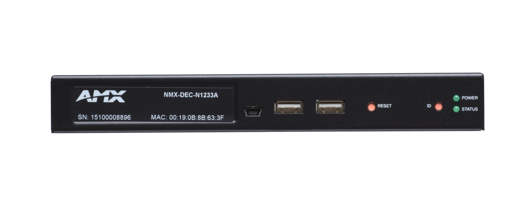 NMX-DEC-N1233A Decoder | AMX Audio Video Control Systems | English