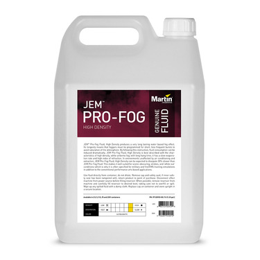 JEM Pro-Fog Fluid, High Density