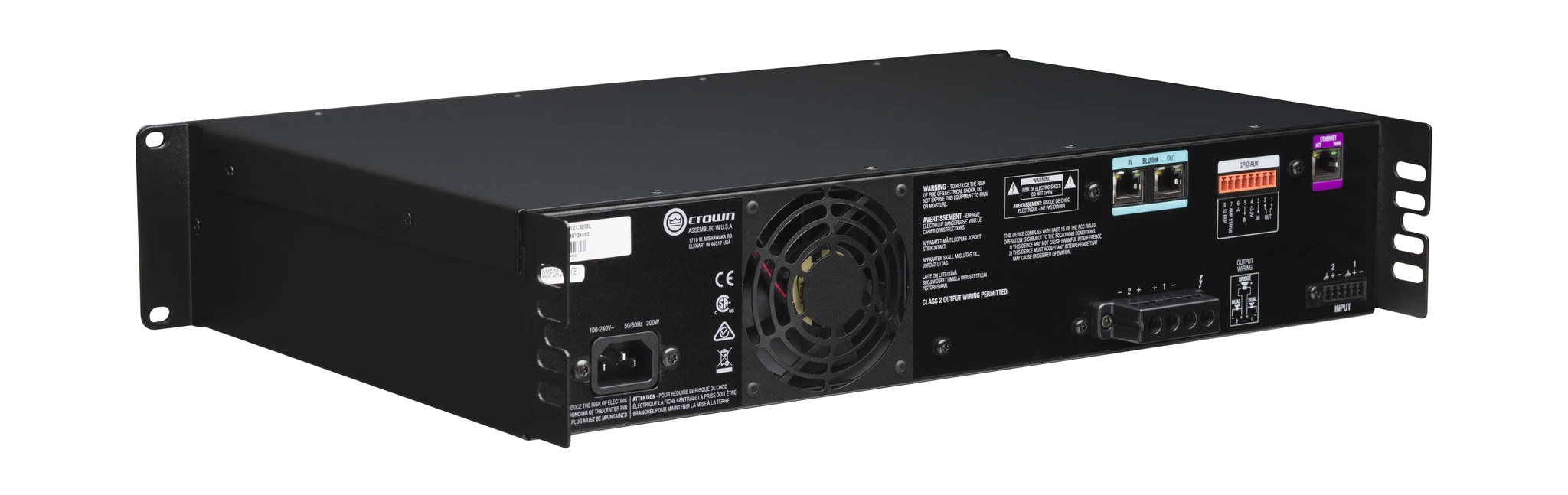 CDi 2|300BL | Crown Audio - Professional Power Amplifiers