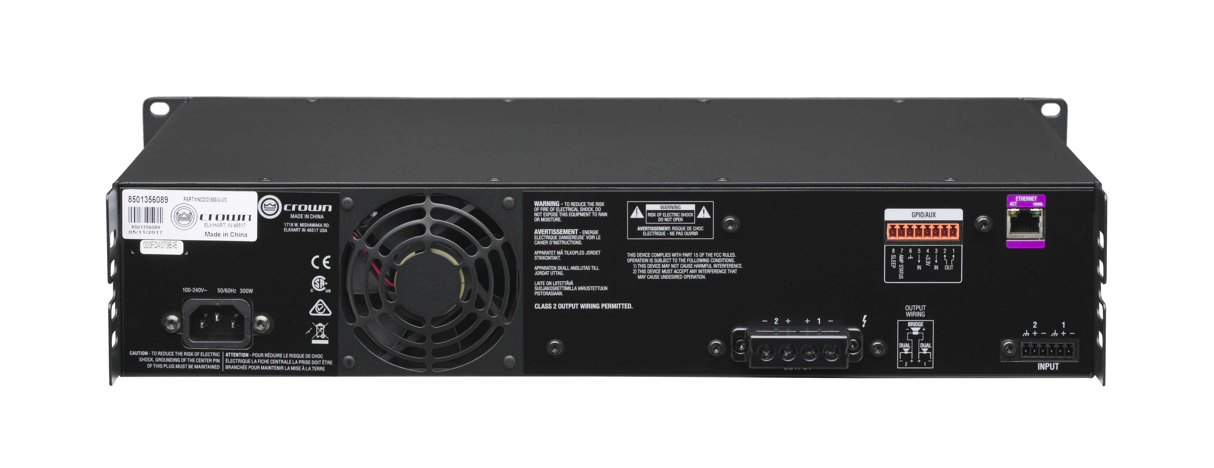 CDi 2|600 | Crown Audio - Professional Power Amplifiers | English