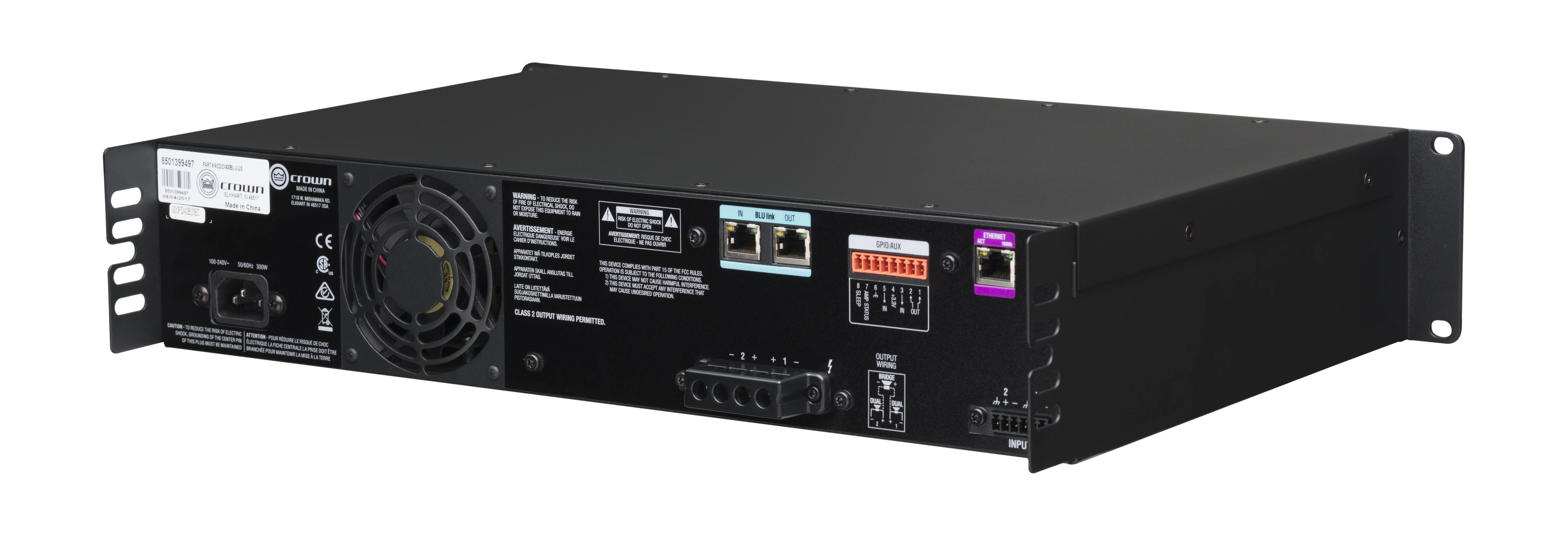 CDi 2|600BL | Crown Audio - Professional Power Amplifiers | English