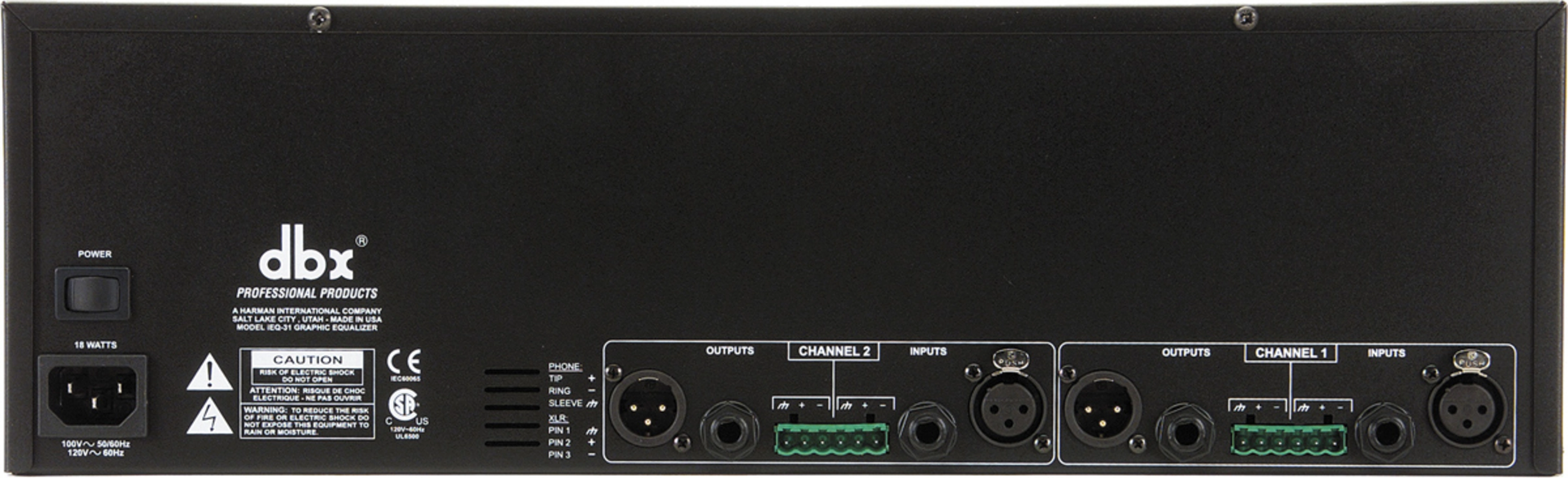 iEQ31 | dbx Professional Audio | English (US)