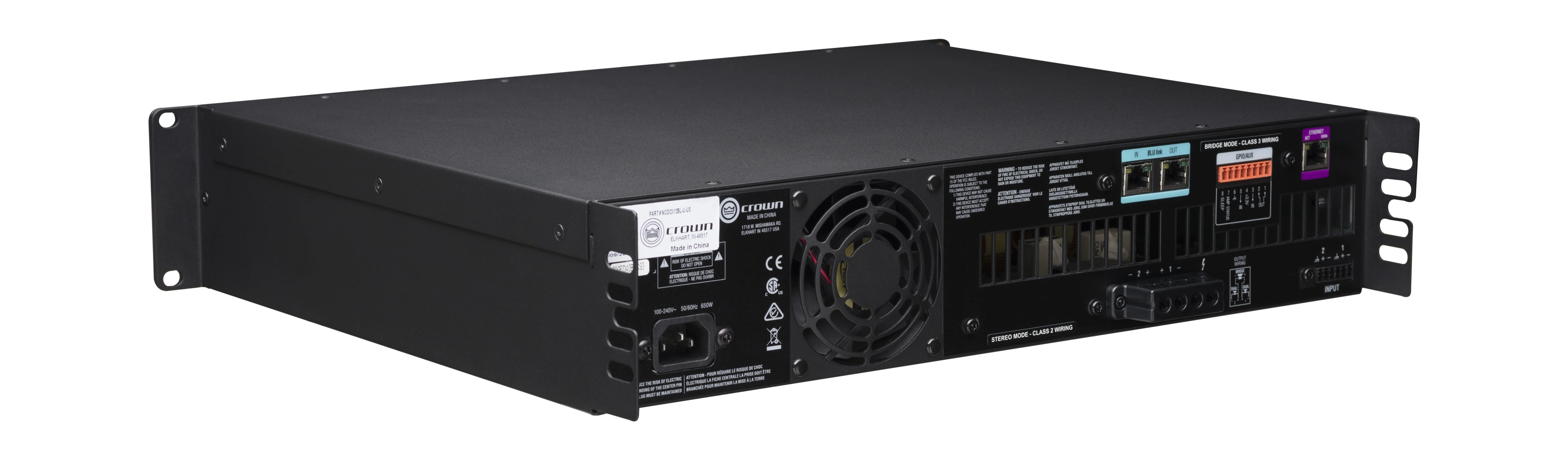 CDi 2|1200BL | Crown Audio - Professional Power Amplifiers | 日本語