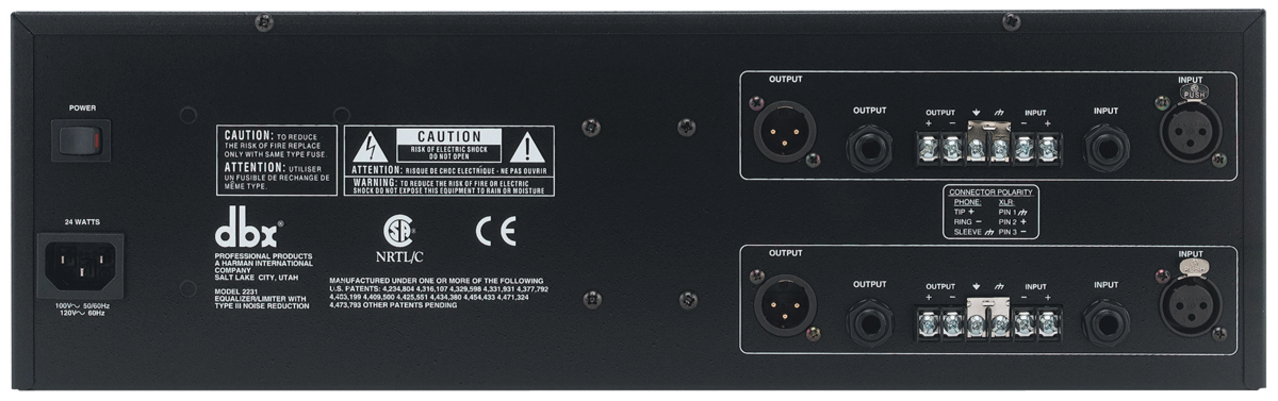 2231 | dbx Professional Audio | English (US)