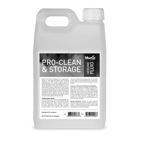 Pro Clean Storage Fluid Martin Lighting Pro Clean Storage Fluid Martin Lighting