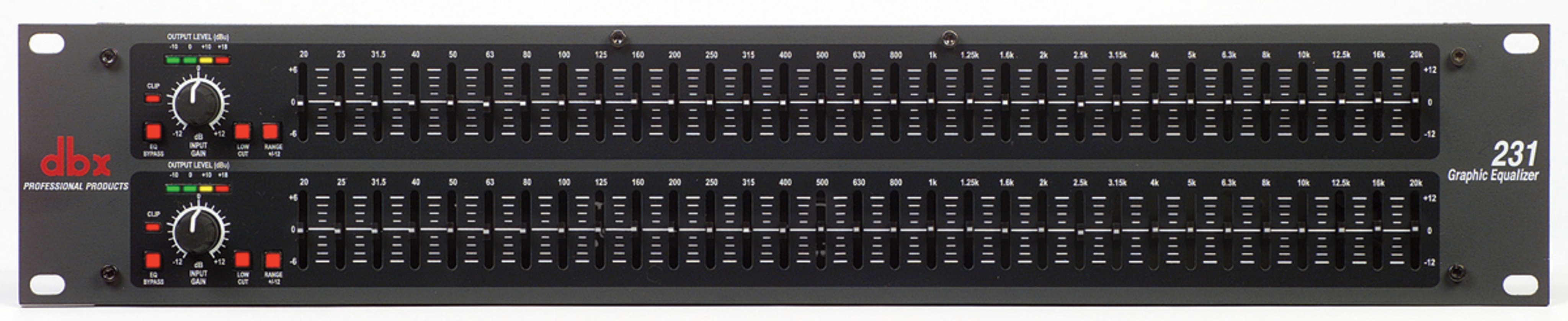 DBX 231 graphic equalizer グラフィックイコライザー 231 | dbx Professional Audio | English (US)