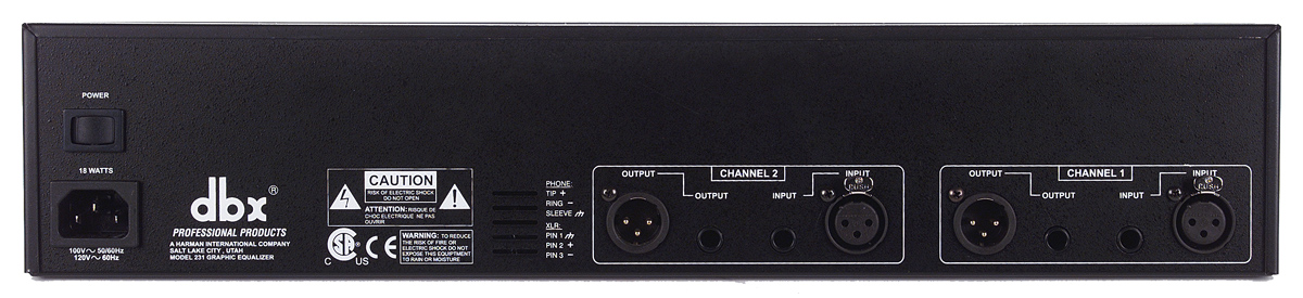 231 | dbx Professional Audio | English 231 | dbx Professional Audio | English