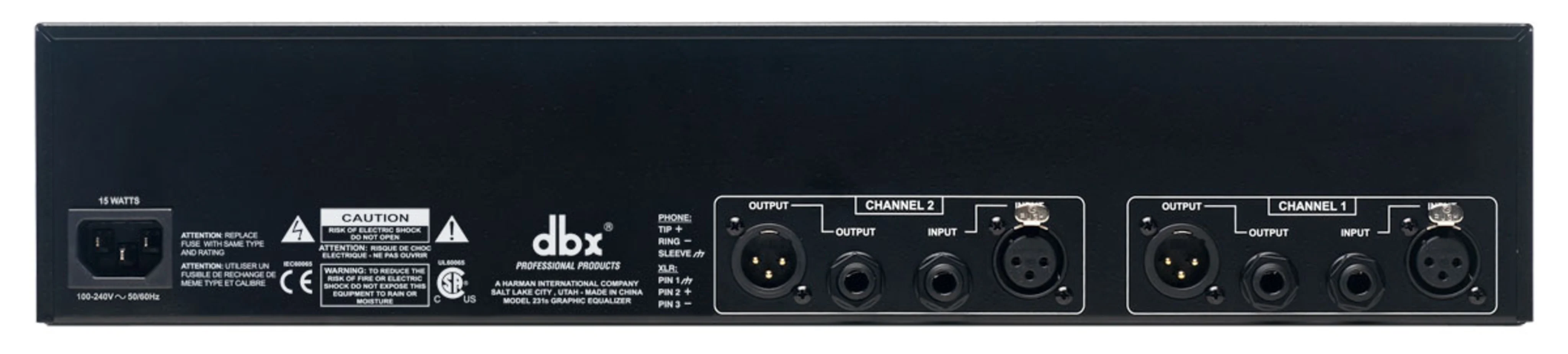 231s | dbx Professional Audio | English (US)