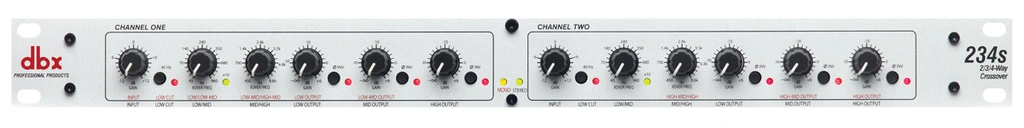 234s | dbx Professional Audio | English (US)