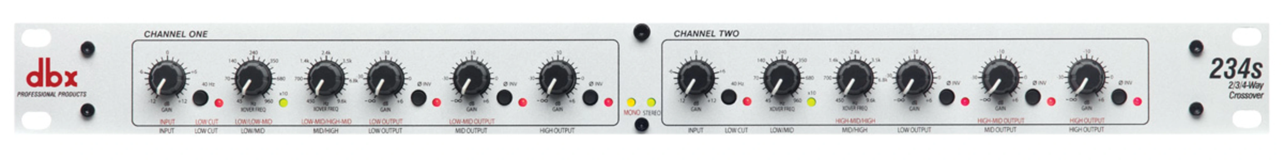 234s | dbx Professional Audio | English (US)