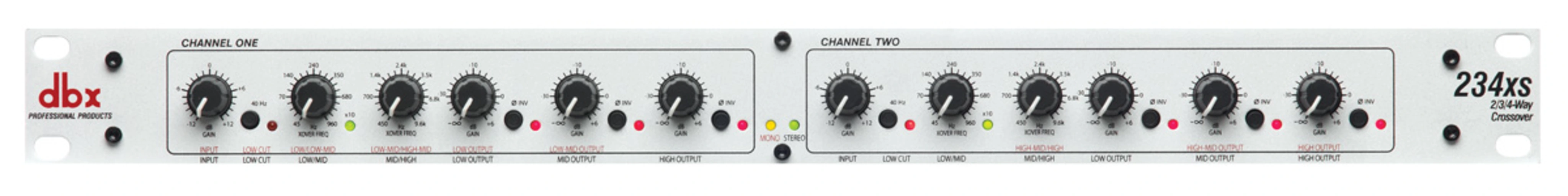 234xs | dbx Professional Audio | English (US)