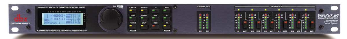 DriveRack 260 | dbx Professional Audio | English (US)