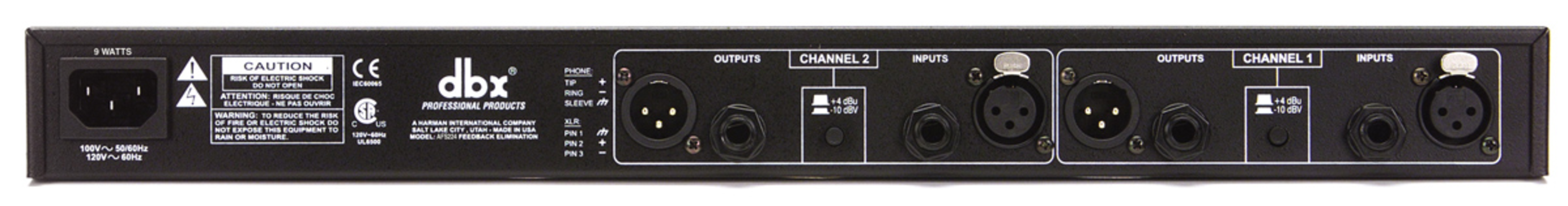 AFS224 | dbx Professional Audio | English (US)