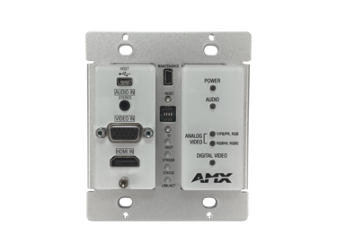 NMX-ENC-N1115-WP Wallplate Encoder | AMX Audio Video Control