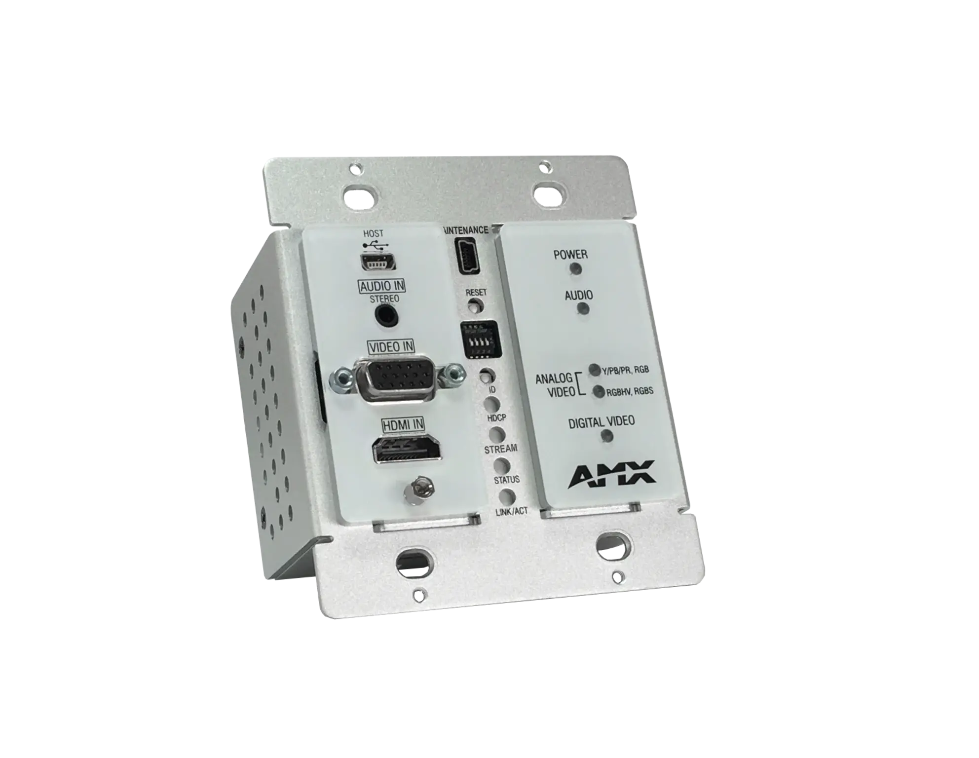 NMX-ENC-N1115-WP Wallplate Encoder | AMX Audio Video Control