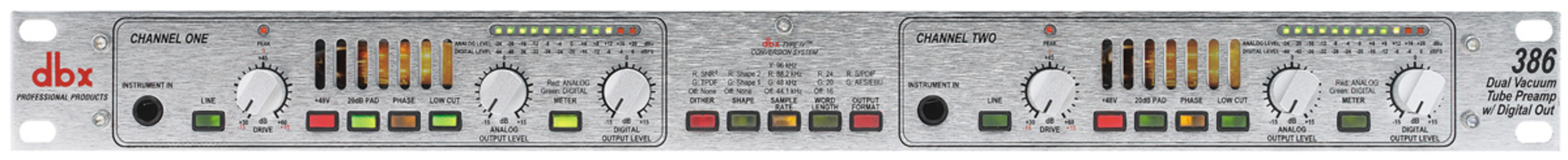 386 | dbx Professional Audio | English