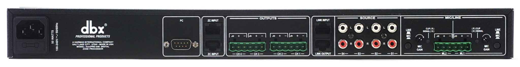 640 | dbx Professional Audio | English (US) 640 | dbx Professional Audio | English (US)
