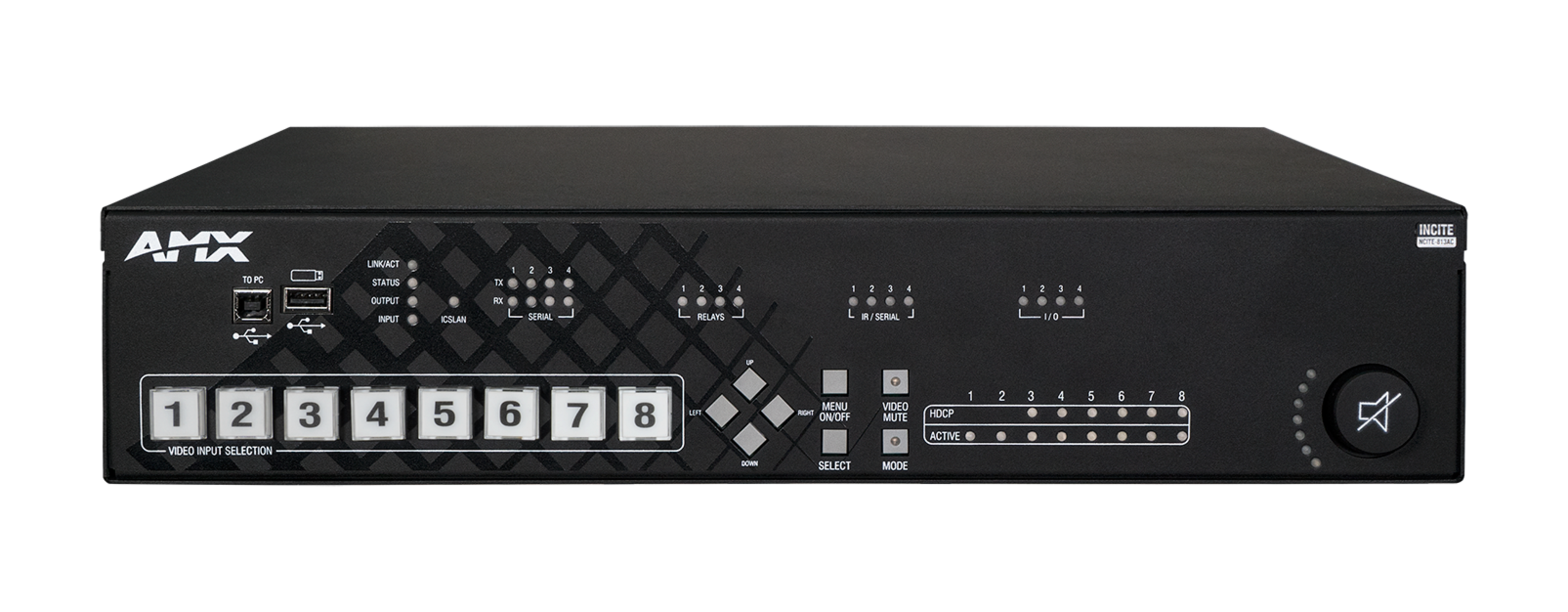 NCITE-813AC | AMX Audio Video Control Systems | English (US)
