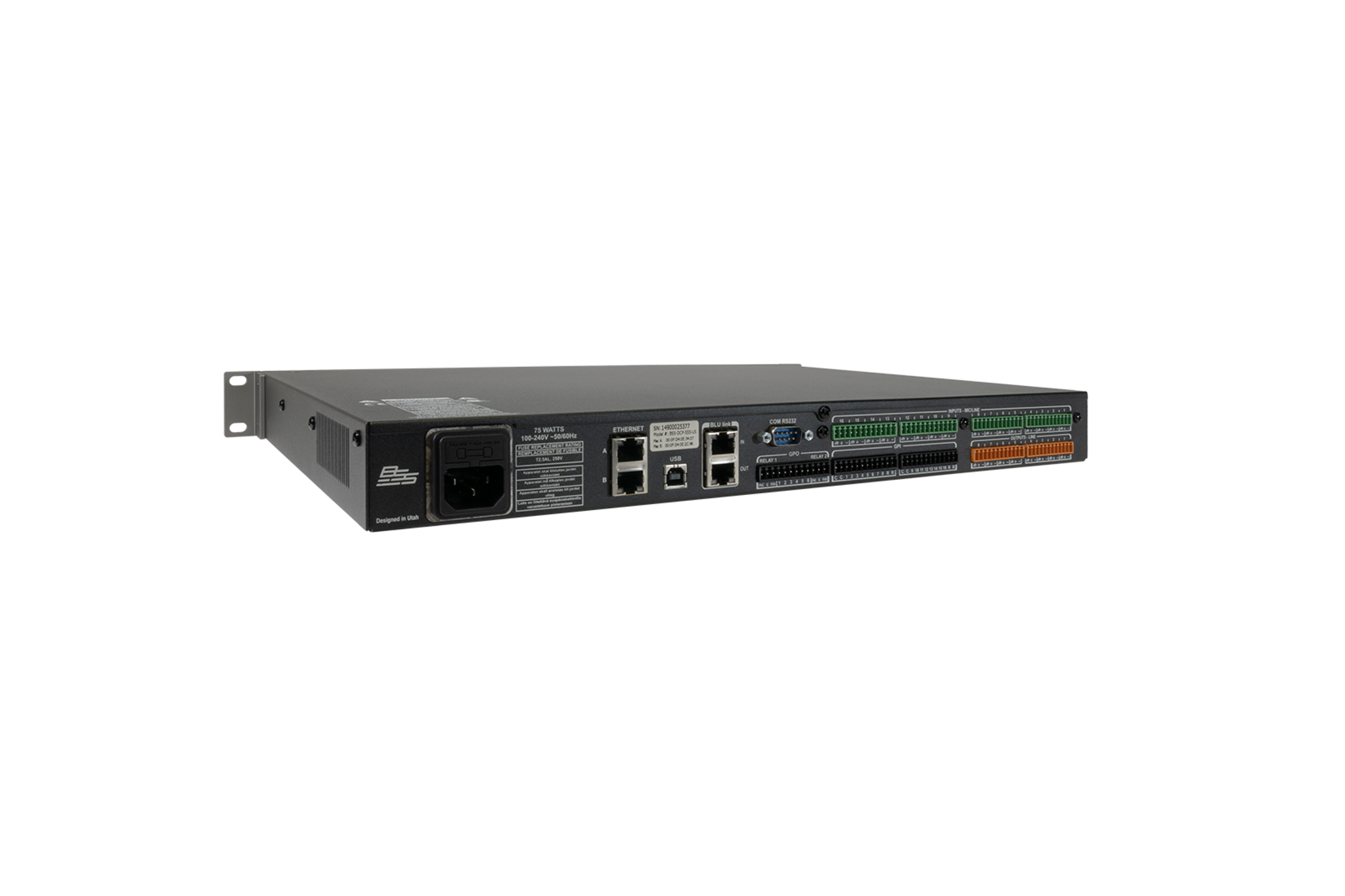 DCP-555 | BSS Networked Audio Systems | English (US)