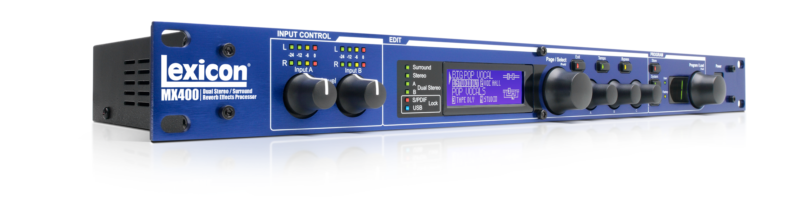 MX400 | Lexicon Pro - Legendary Reverb and Effects | English MX400 | Lexicon Pro - Legendary Reverb and Effects | English