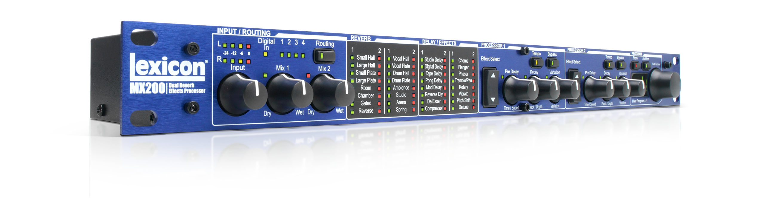 MX200 | Lexicon Pro - Legendary Reverb and Effects | English