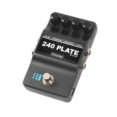 240 Plate Reverb with iStomp label
