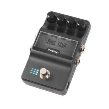 Spring Tank Reverb with iStomp label