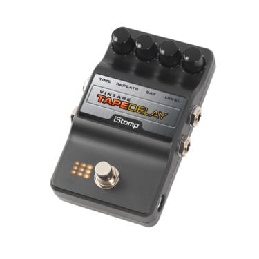 Vintage Tape Delay with iStomp label