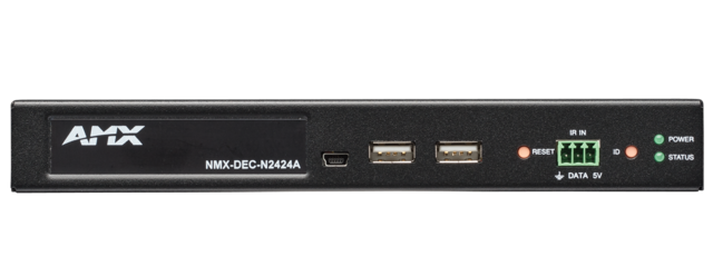 NMX-DEC-N2424A Decoder | AMX Audio Video Control Systems | English